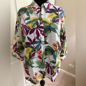 Chico’s No Iron Linen Shirt